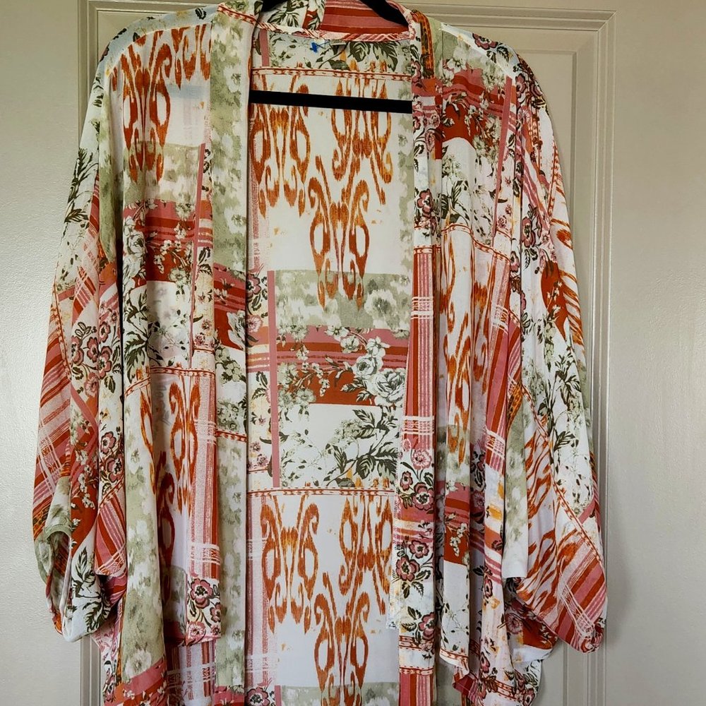 Women's Cardigan Floral Print